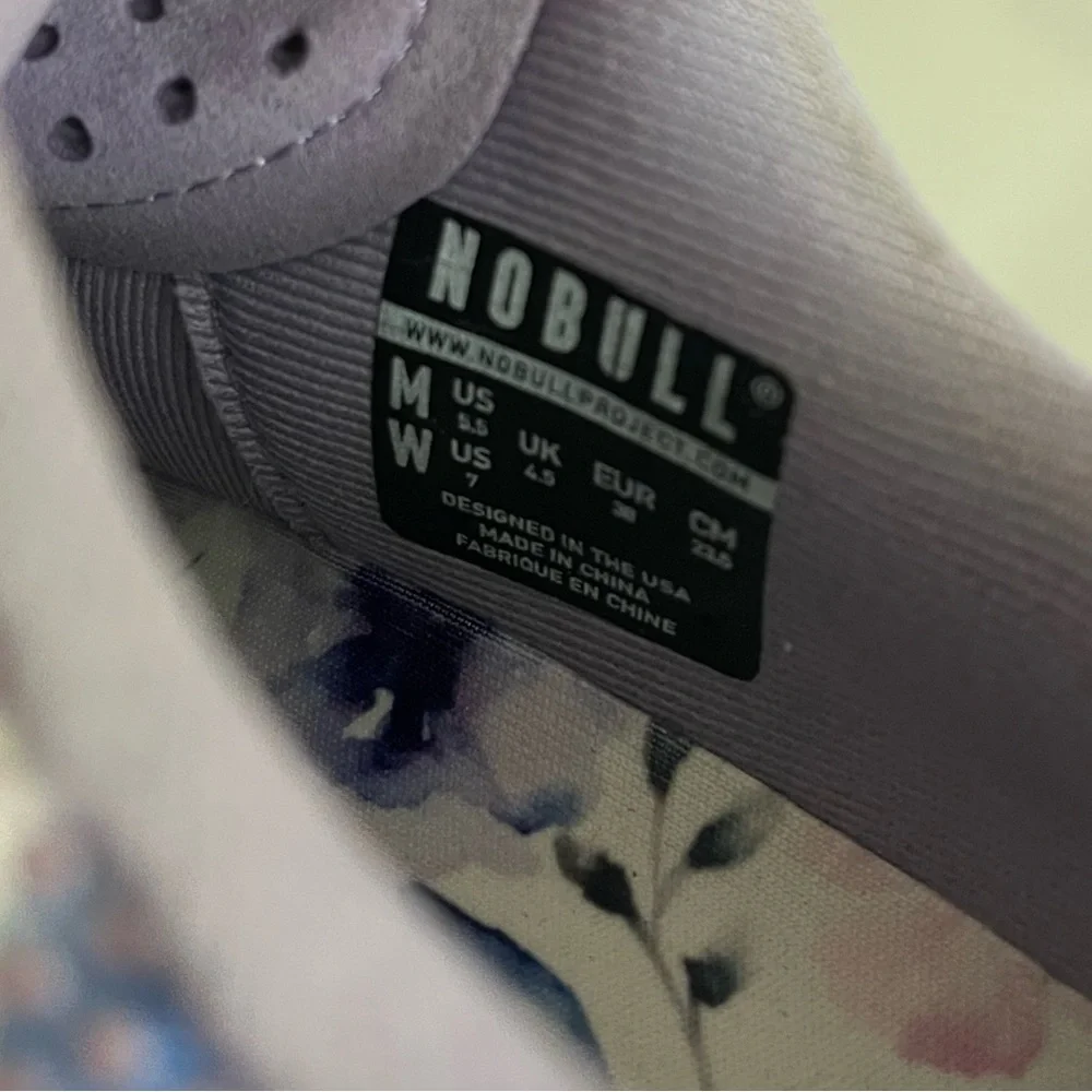 NOBULL Lavender Floral Training Sneakers - Picture 13 of 14
